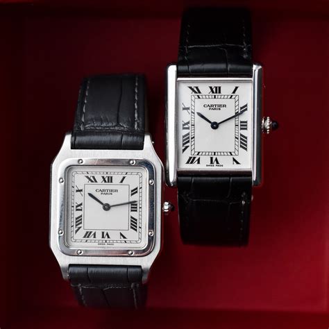 cartier santos vs tank|santos dumont vs cartier.